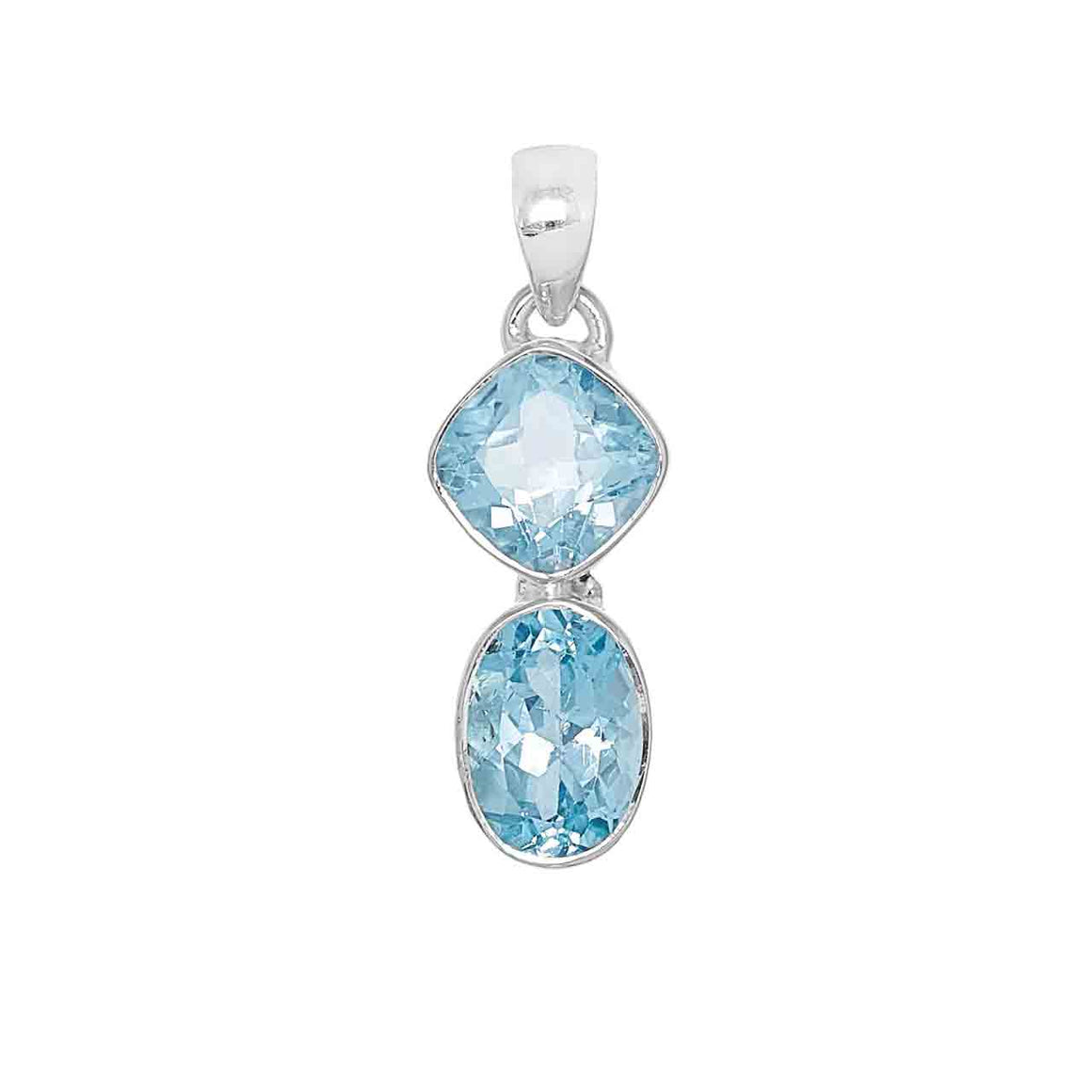 Blue Topaz Pendant