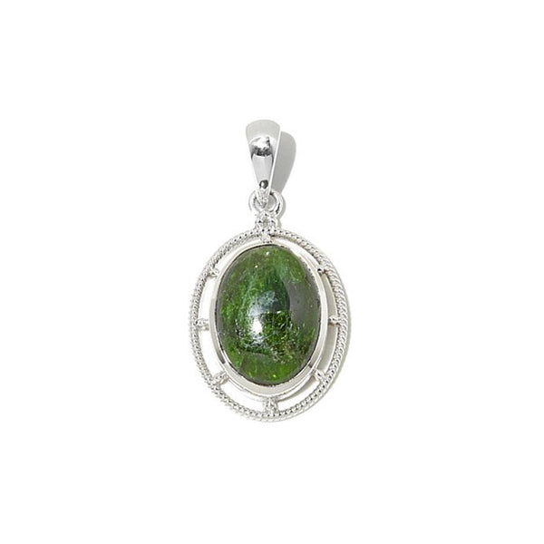 Chrome Diopside Pendant