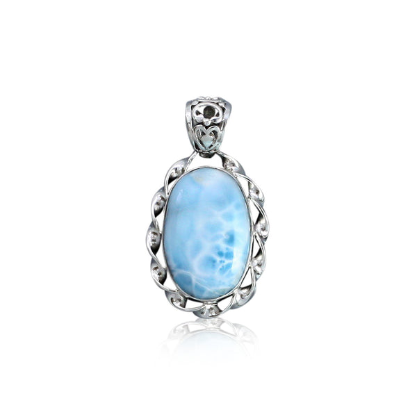 Larimar Pendant - One of a Kind
