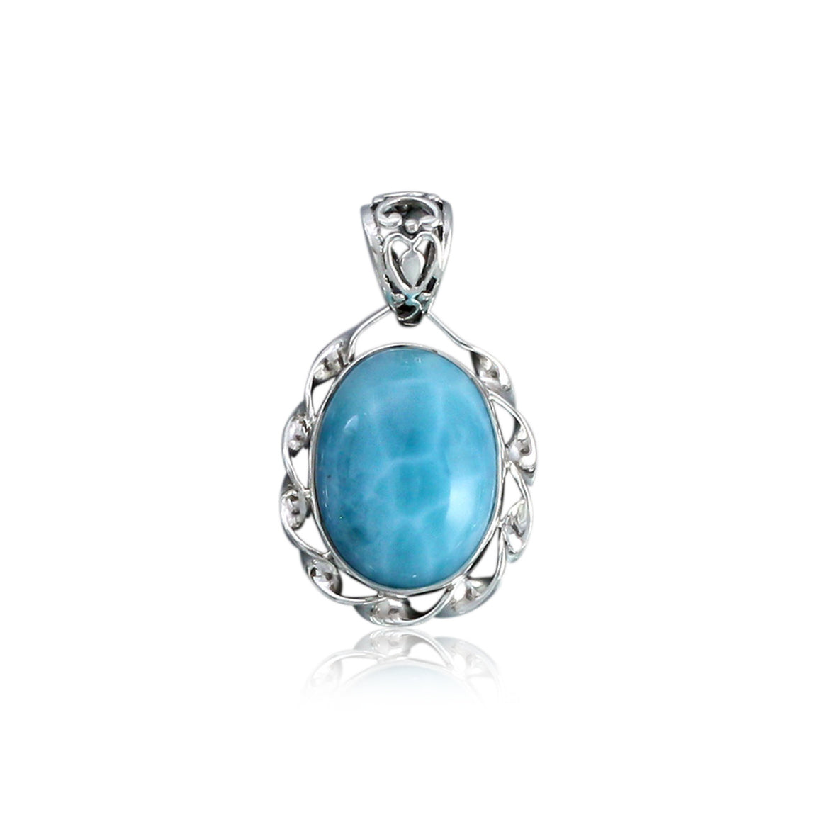 Larimar Pendant - One of a Kind