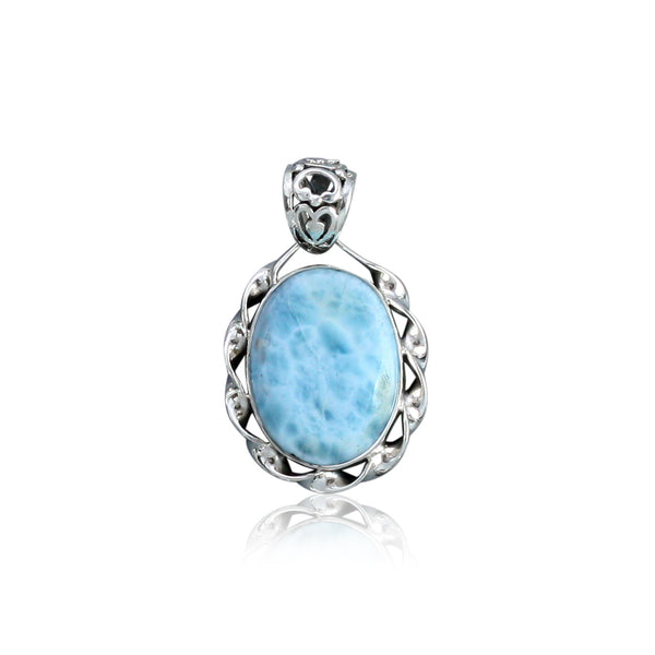 Larimar Pendant - One of a Kind