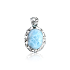 Larimar Pendant - One of a Kind