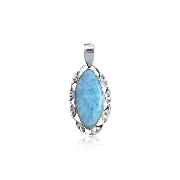 Larimar Pendant - One of a Kind