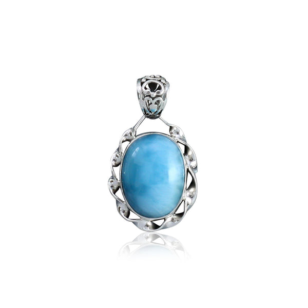 Larimar Pendant - One of a Kind