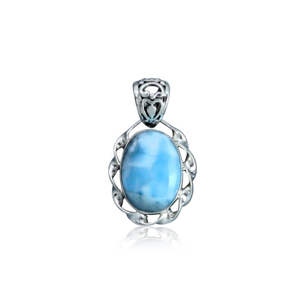 Larimar Pendant - One of a Kind