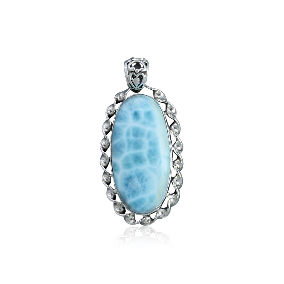 Larimar Pendant - One of a Kind