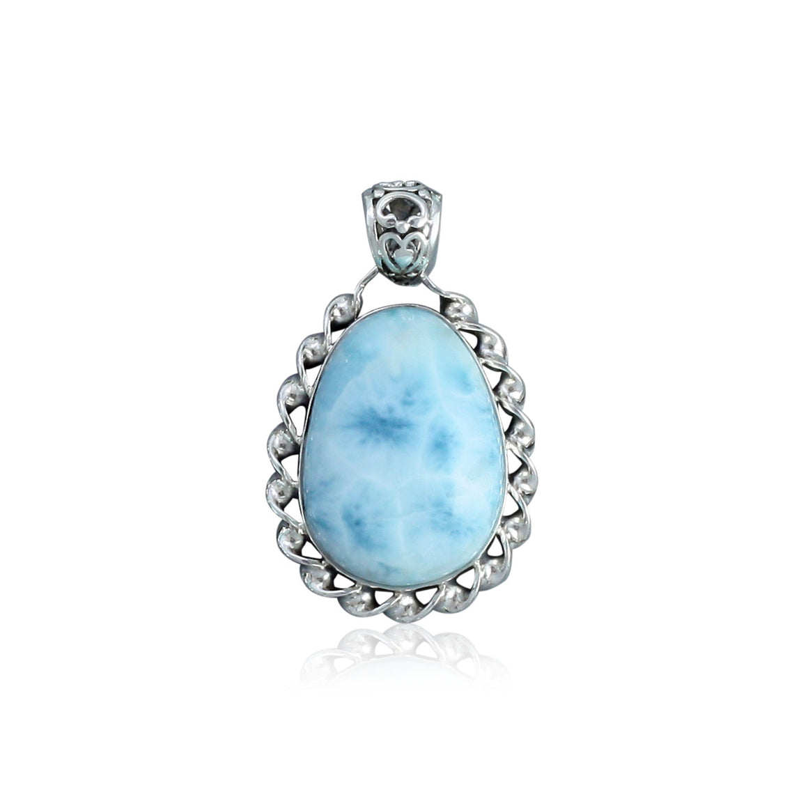 Larimar Pendant - One of a Kind