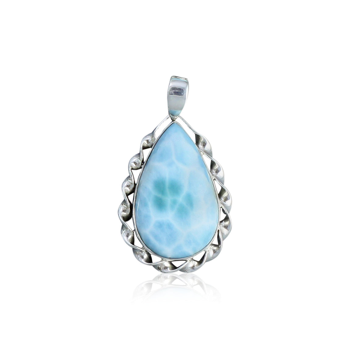 Larimar Pendant - One of a Kind