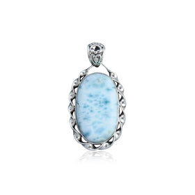 Larimar Pendant - One of a Kind