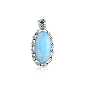 Larimar Pendant - One of a Kind