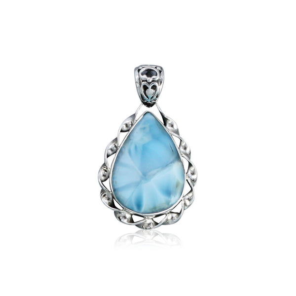 Larimar Pendant - One of a Kind