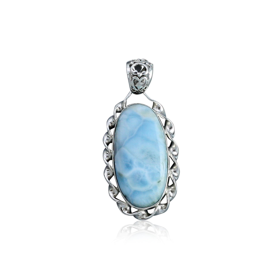 Larimar Pendant - One of a Kind