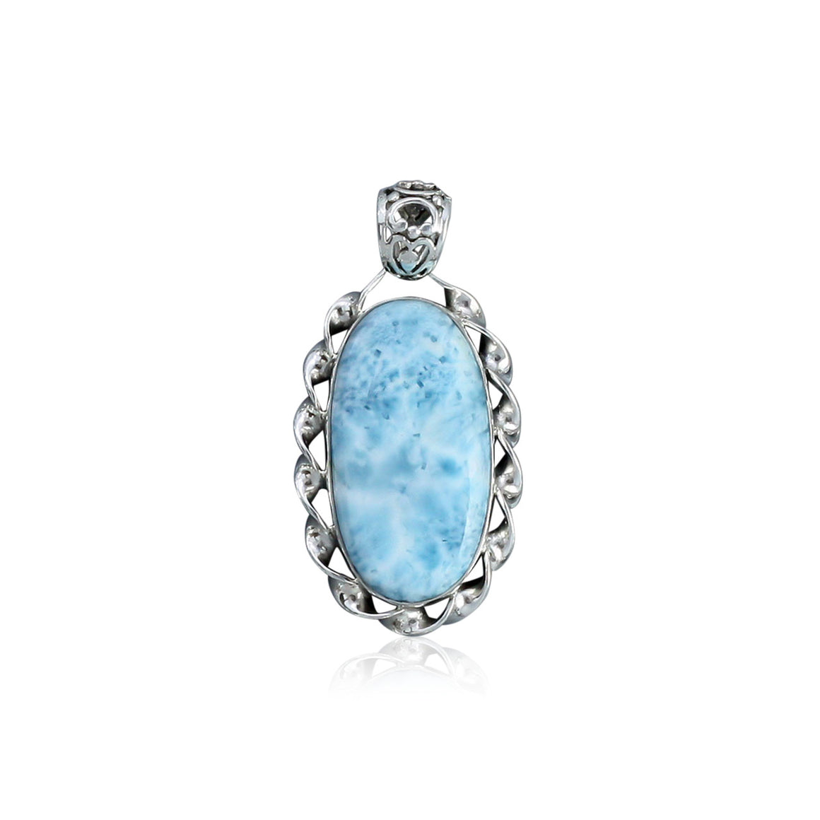 Larimar Pendant - One of a Kind