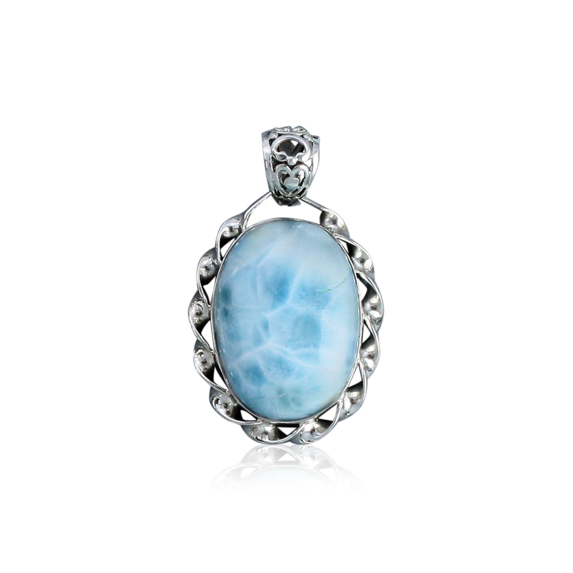 Larimar Pendant - One of a Kind