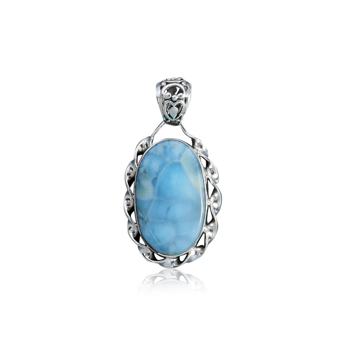 Larimar Pendant - One of a Kind