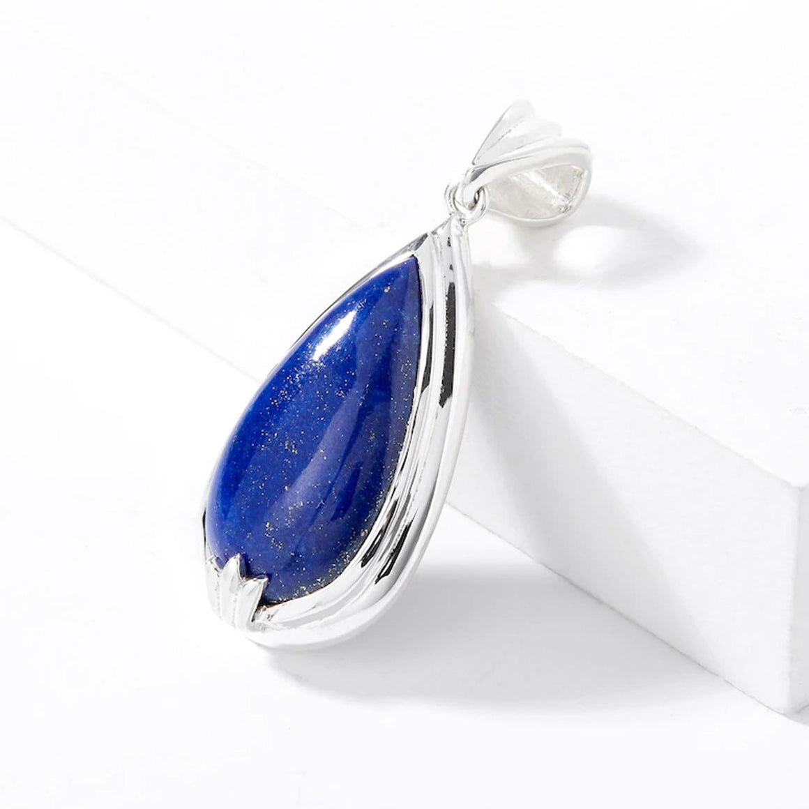 Lapis Teardrop Pendant