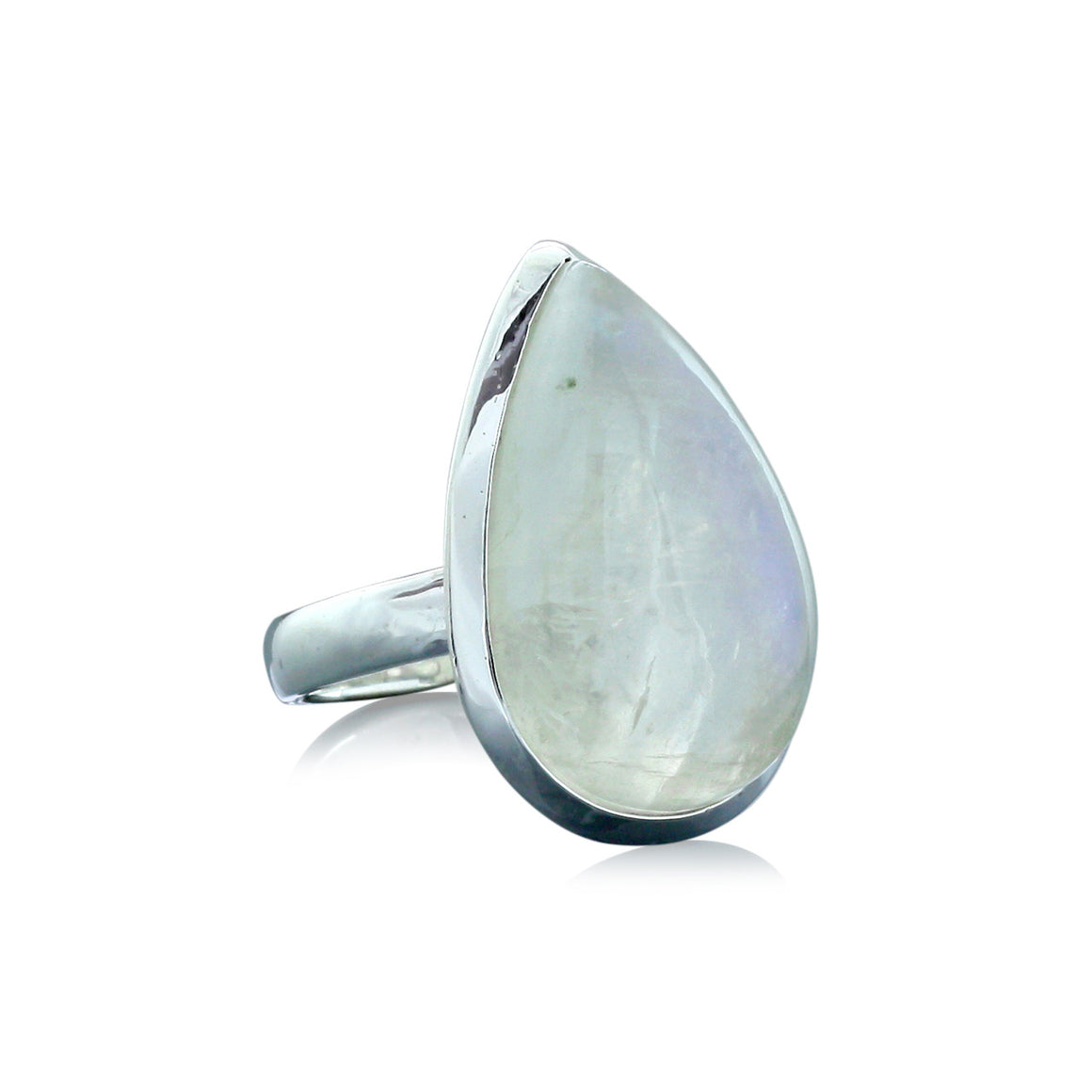 Rainbow Moonstone Ring - One of a Kind
