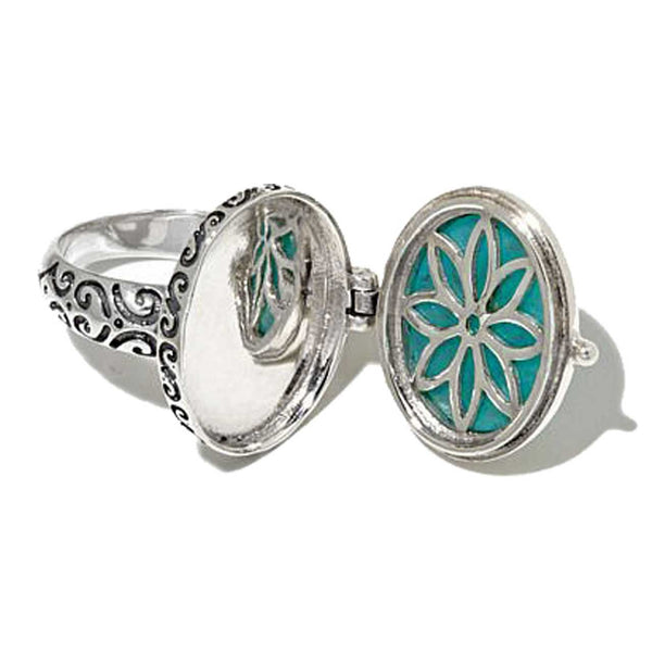 Amazonite Poison Ring