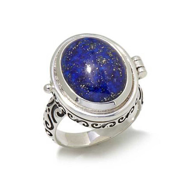 Lapis Poison Ring