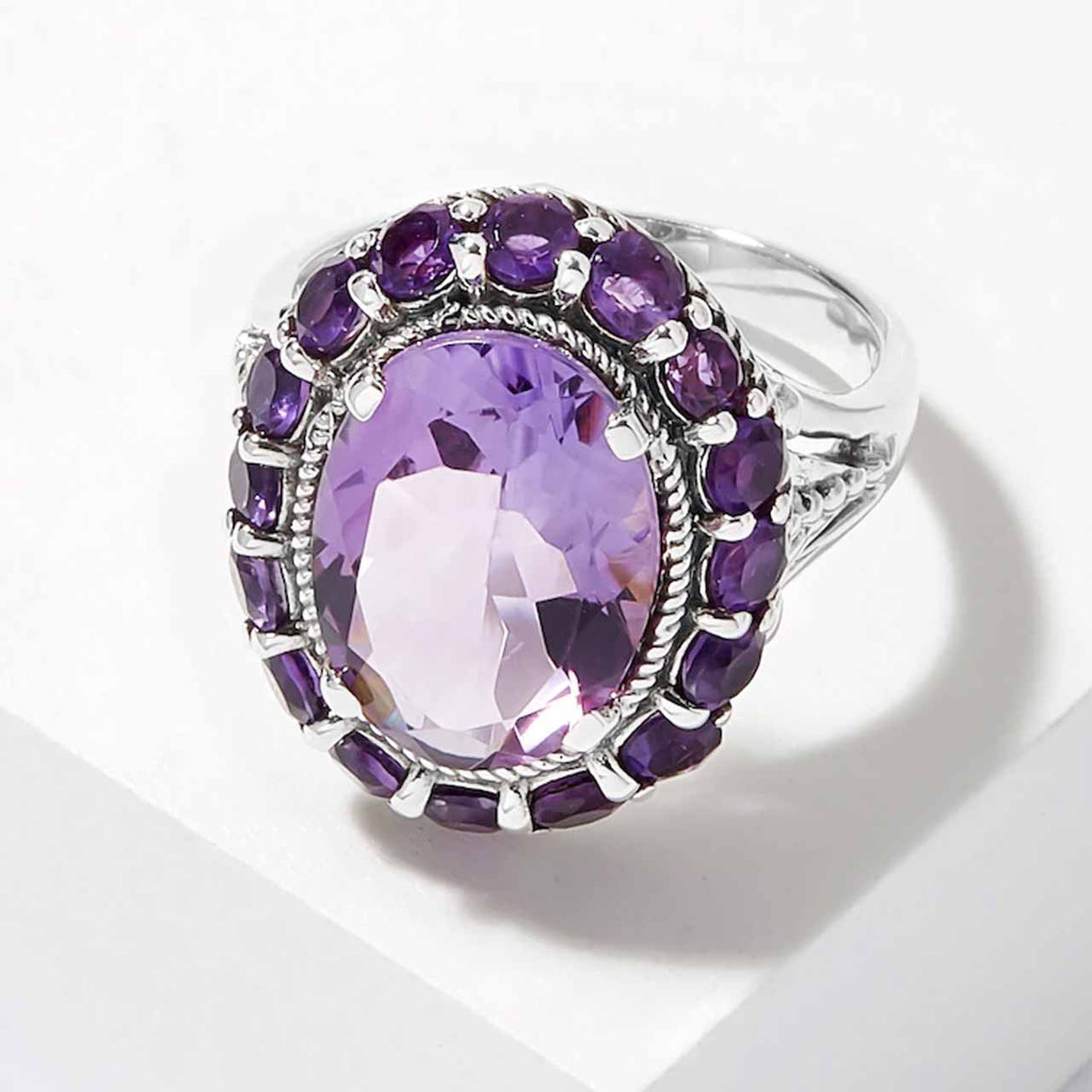 Amethyst Cocktail Ring