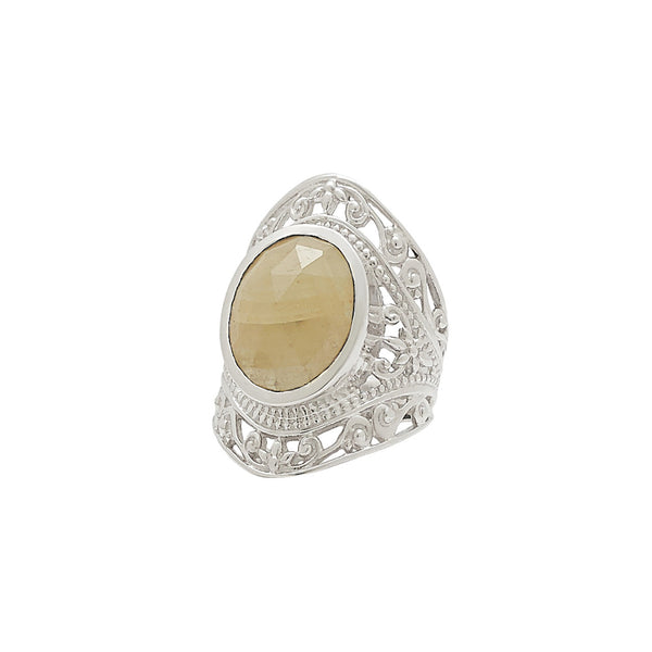 Yellow Sapphire Ring