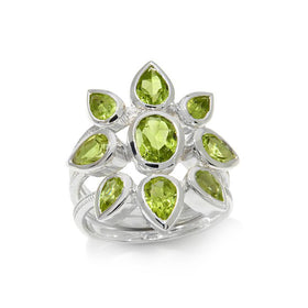 Peridot Stackable Ring