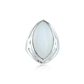 Rainbow Moonstone Ring