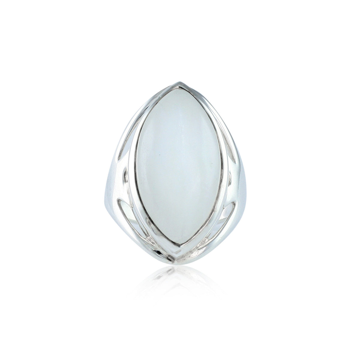 Rainbow Moonstone Ring