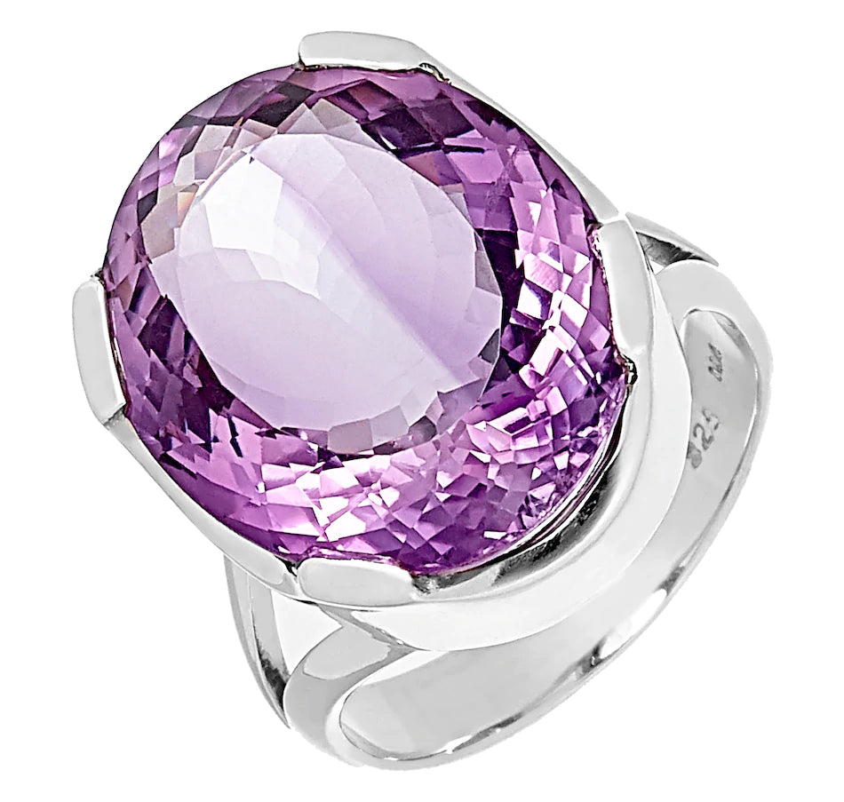 Sterling Silver Amethyst Ring