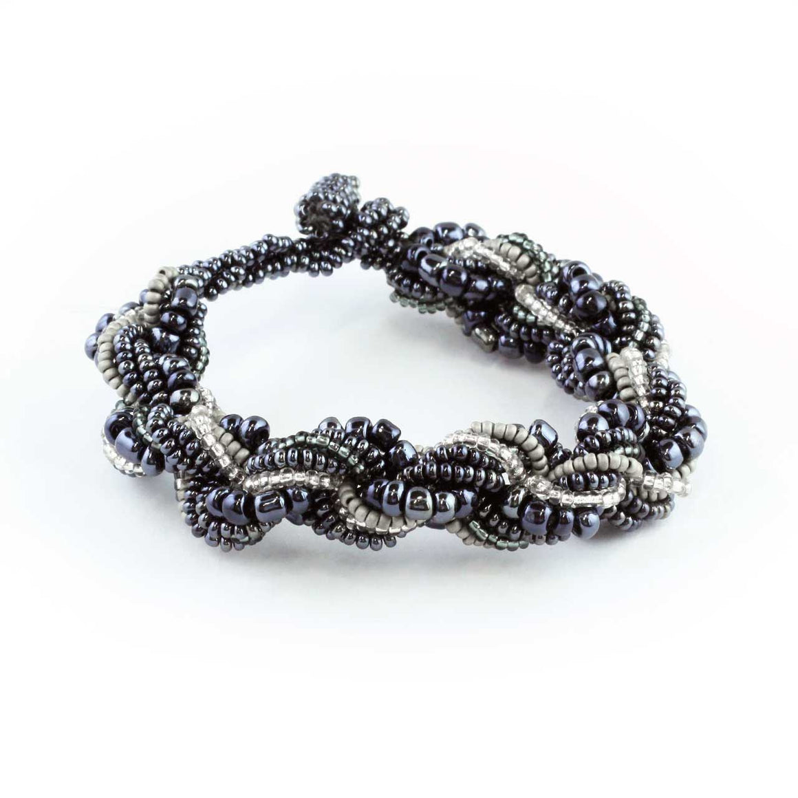 Beaded Potay Multi Strand Twist Bracelet