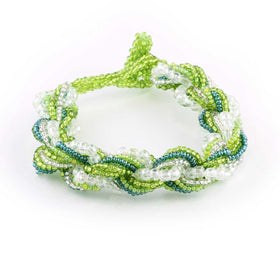 Beaded Potay Multi Strand Twist Bracelet