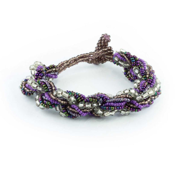 Beaded Potay Multi Strand Twist Bracelet