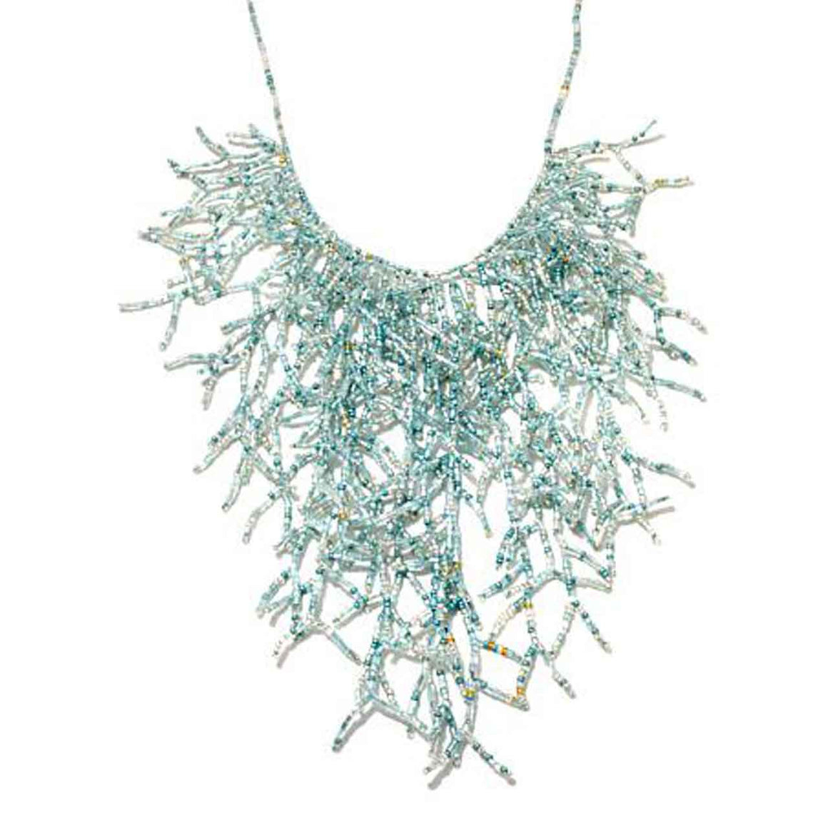 Blue Branch Potay Necklace