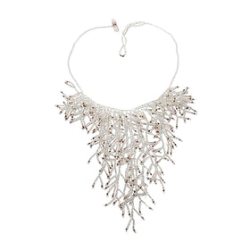 Purple  Branch Potay Necklace