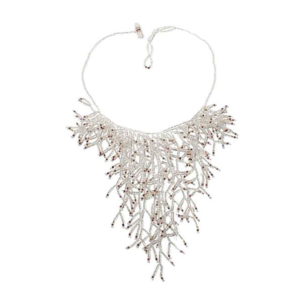 Purple  Branch Potay Necklace