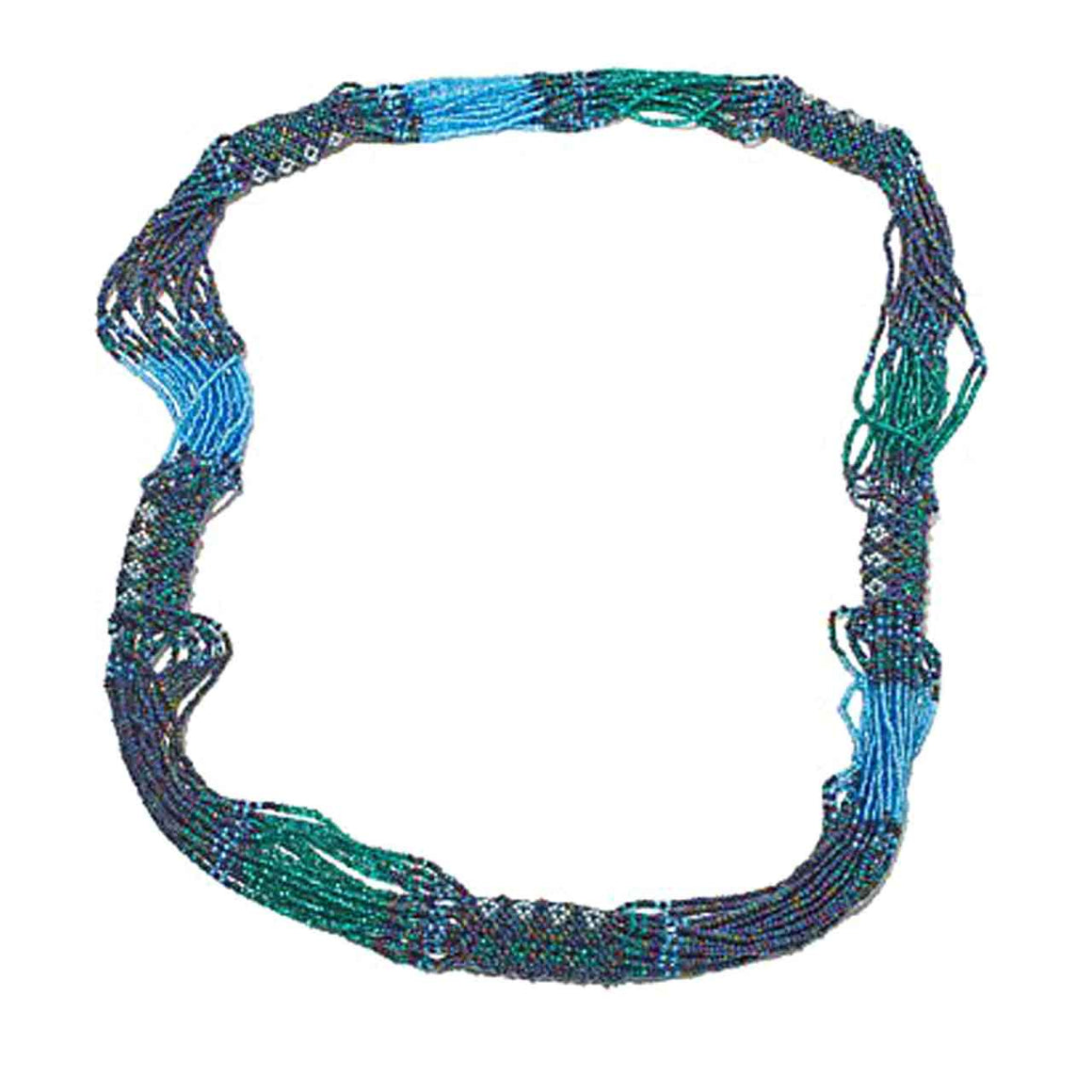 Multi Colour, Multi Strand Necklace