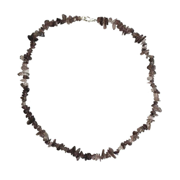Smokey Quartz Chip Necklace